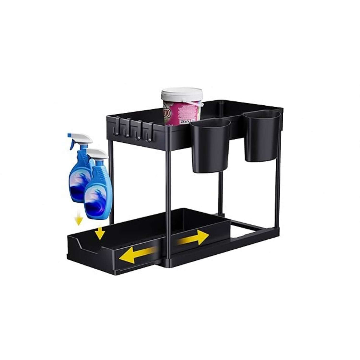 SlideStore 2-tier under sink organizer